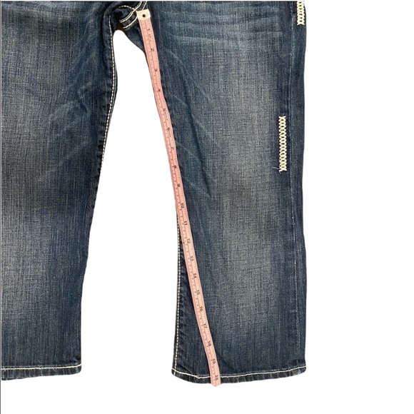 BKE Starlite Stretch Cropped Low Rise Jeans 27 - Picture 11 of 11